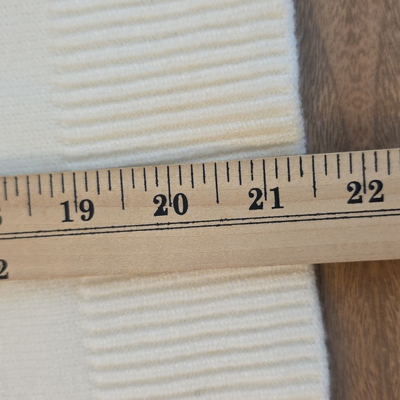 Calligraphie Dachshund Dog Intarsia Knit Crew Neck Sweater Cream Brown Medium - Picture 14 of 17